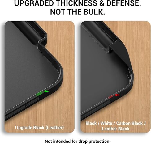 حافظة SWITCHEASY CoverBuddy [المُحسّنة] لجهاز iPad Pro 11 بوصة متوافقة مع لوحة المفاتيح السحرية ولوحة المفاتيح الذكية (لوحة المفاتيح غير متضمنة) | لجهاز iPad Pro 11 بوصة من الجيل الأول إلى الرابع / iPad Air 4-5 مقاس 10.9 بوصة، جلد أسود in Kuwait