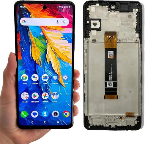 شاشة LCD تعمل باللمس محول الأرقام الجمعية لاستبدال TCL 50 XL 5G T702W 6.78" in Saudi Arabia