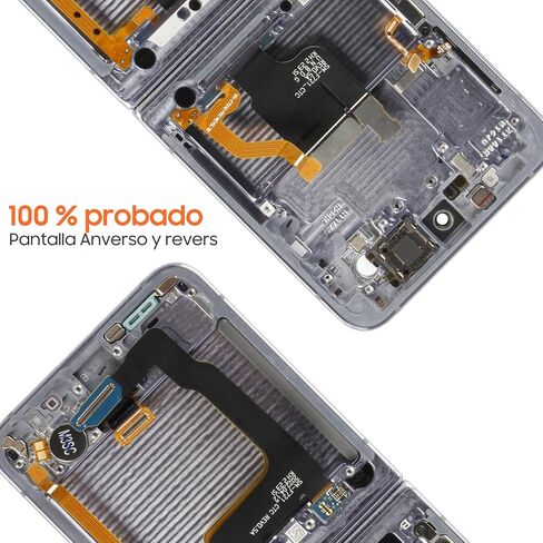 Original Screen for Samsung Galaxy Z Flip 4 Inner Foldable Screen Replacement for Galaxy Z Flip 4 5G LCD Screen SM-F721B Touch Display Digitizer Assembly Repair Parts (Blue with Frame)(US Version) in Saudi Arabia