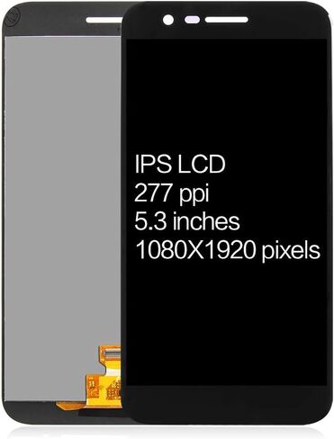 متوافق مع استبدال شاشة LG K20 Plus، مجموعة محول رقمي لشاشة LCD تعمل باللمس LG K10 2017، من أجل LG MP260 TP260 M250 (ليس لـ K20V)، مع أدوات، واقي شاشة (أسود بدون إطار) in Saudi Arabia