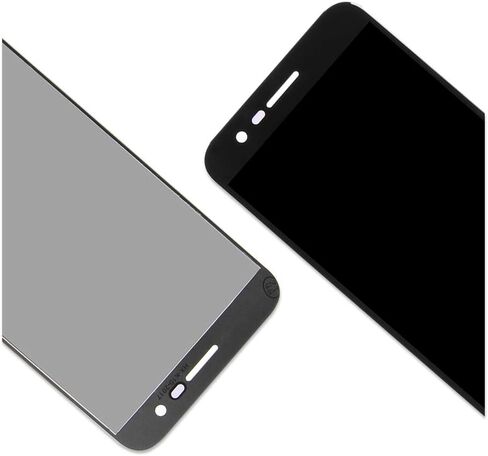 متوافق مع استبدال شاشة LG K20 Plus، مجموعة محول رقمي لشاشة LCD تعمل باللمس LG K10 2017، من أجل LG MP260 TP260 M250 (ليس لـ K20V)، مع أدوات، واقي شاشة (أسود بدون إطار) in Saudi Arabia