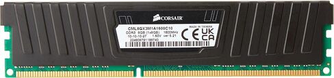 Corsair CML8GX3M1A1600C10 Vengeance 8GB (1x8GB) DDR3 1600 MHz (PC3 12800) ذاكرة سطح المكتب 1.5V in Saudi Arabia