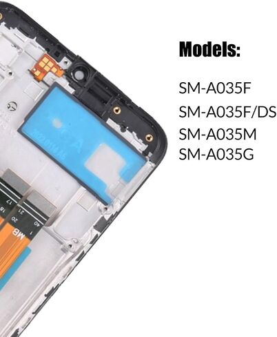 بديل لشاشة LCD Samsung Galaxy A03 مع إطار لهاتف Samsung A035F A035F/DS A035M مجموعة محول رقمي لشاشة تعمل باللمس شاشة LCD مع طقم إصلاح in Saudi Arabia