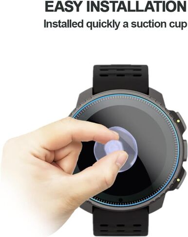 Compatible for Suunto Vertical Screen Protector, 9H Anti-Scratch Tempered Glass Protective Film for Vertical GPS Watch (3PCS) in Saudi Arabia