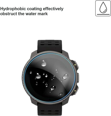 Compatible for Suunto Vertical Screen Protector, 9H Anti-Scratch Tempered Glass Protective Film for Vertical GPS Watch (3PCS) in Saudi Arabia