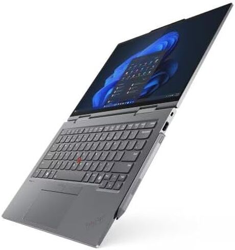 لاب توب لينوفو ثينك باد X1 2 في 1 يوجا الجيل 9، انتل الترا 7 155U، شاشة لمس 14 بوصة FHD (1920x1200)، IPS مضادة للتوهج، 32 جيجا DDR5، 2 تيرابايت SSD، 1080P FHD RGB+IR، قلم نحيف، WIn 11 برو - رمادي in Saudi Arabia