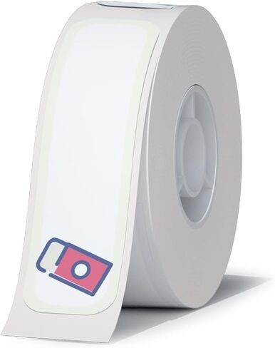 Label Maker Tape Compatible for NIIMBOT D11 D110 D101, Thermal Sticker Paper 0.55'' x 1.97'' Waterproof Labeling Tape Replacement 130 Labels/Roll (14×50mm) in Saudi Arabia