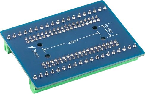 for ESP32 Breakout GPIO Expansion Board 3.5mm 0.14" Pitch Terminal for 0.9" or 1.0" Size ESP32 Module for ESP-WROOM-32 ESP32-DevKitC in Kuwait