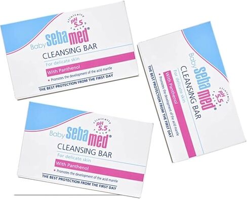 SEBA-med Baby Cleansing Bar (100Gm) (Pack of 3) in Saudi Arabia