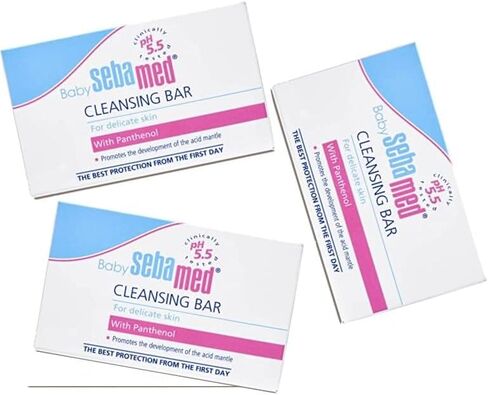 SEBA-med Baby Cleansing Bar (100Gm) (Pack of 3) in Saudi Arabia