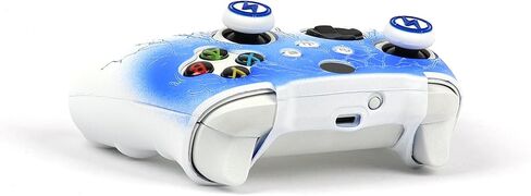 ROTOMOON Lightning Silicone Controller Skins for Xbox Series S/X Controller with 2 Thumb Grips, Sweat-Proof Anti-Slip Controller Cover Skin Protector in Saudi Arabia