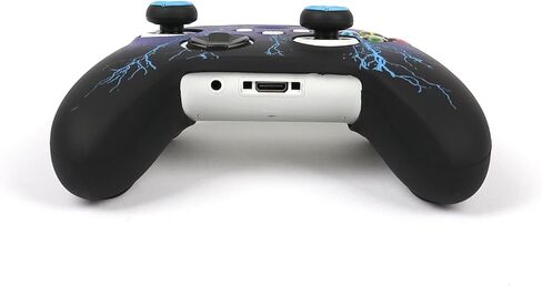 ROTOMOON Lightning Silicone Controller Skins for Xbox Series S/X Controller with 2 Thumb Grips, Sweat-Proof Anti-Slip Controller Cover Skin Protector in Saudi Arabia