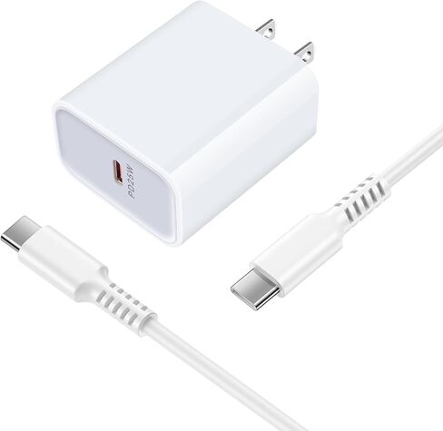 شاحن Motorola شحن سريع لجهاز Moto Edge 2024 G Stylus G Pure Power Edge 5G UW One 5G UW Razr 40 Ultra Edge 50 Ultra، كتلة شاحن 25 وات C وسلك USB C بطول 6 أقدام لهاتف Samsung Galaxy A15 A14 A13 S24 S23 S22 in Kuwait