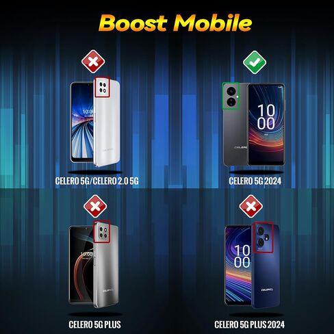 شاشة LCD تعمل باللمس محول الأرقام الجمعية استبدال ل Boost Celero3 5G U653DS/Boost Celero 5G 2024 (3rd Ver) 6.5" in Saudi Arabia