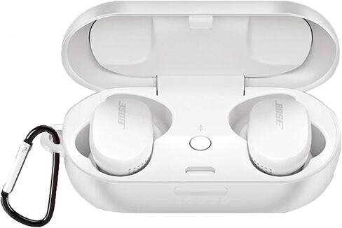 متوافق مع حافظة سماعات الأذن الرياضية Bose، غطاء حافظة من السيليكون Youkei سهل الحمل وغطاء حماية متوافق مع سماعات الأذن الرياضية Bose (أسود) in Kuwait
