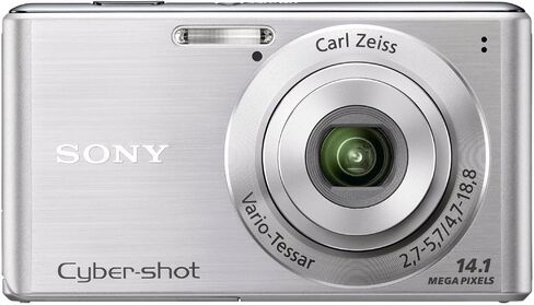 Sony Cyber-Shot DSC-W530 14.1 MP Digital Still Camera with Carl Zeiss Vario-Tessar 4x Wide-Angle Optical Zoom Lens and 2.7-inch LCD (Silver) (OLD MODEL) (Renewed) in Saudi Arabia