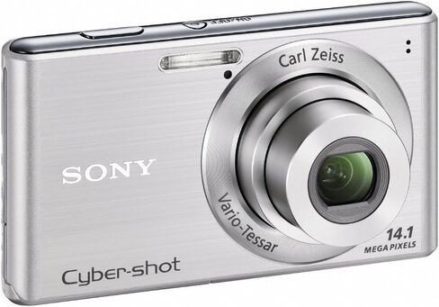 Sony Cyber-Shot DSC-W530 14.1 MP Digital Still Camera with Carl Zeiss Vario-Tessar 4x Wide-Angle Optical Zoom Lens and 2.7-inch LCD (Silver) (OLD MODEL) (Renewed) in Saudi Arabia