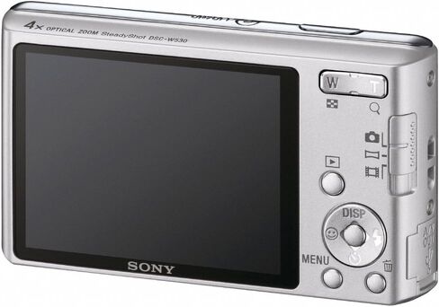 Sony Cyber-Shot DSC-W530 14.1 MP Digital Still Camera with Carl Zeiss Vario-Tessar 4x Wide-Angle Optical Zoom Lens and 2.7-inch LCD (Silver) (OLD MODEL) (Renewed) in Saudi Arabia