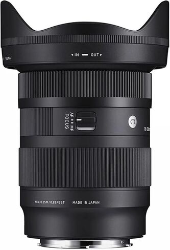 Sigma 16-28mm F2.8 DG DN Contemporary Lens for Sony E-Mount Mirrorless Cameras 206965 Bundle with Deco Gear Photography Backpack + UV Polarizer FLD Filter Kit and Accessories in Saudi Arabia