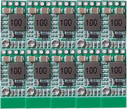 10Pcs Step-Down Power Supply Module Mini DC-DC 12-24V to 5V 3A Voltage Buck Converter Adjustable 1.8V 2.5V 3.3V 5V 9V 12V in Saudi Arabia