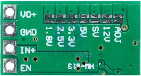 10Pcs Step-Down Power Supply Module Mini DC-DC 12-24V to 5V 3A Voltage Buck Converter Adjustable 1.8V 2.5V 3.3V 5V 9V 12V in Saudi Arabia