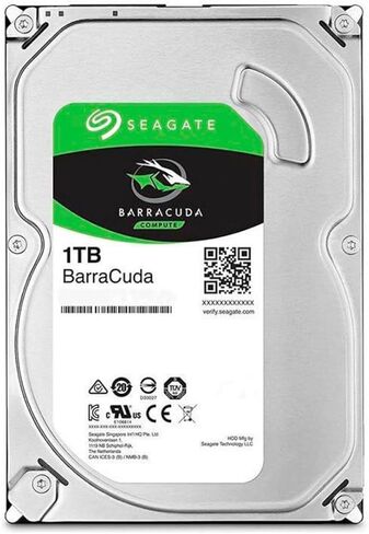 سيجيت باراكودا 1 تيرابايت سطح المكتب 3.5 بوصة 6 جيجابايت/ثانية ساتا 256 ميجابايت in Saudi Arabia