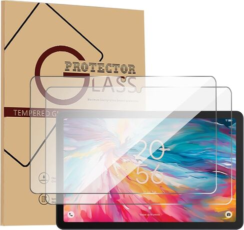لـ TCL TAB 10 NXTPAPER 5G 10.4 بوصة واقي شاشة من الزجاج المقسى عالي الوضوح مضاد للخدش 9H HD شفاف خالٍ من الفقاعات (قطعتان) in Kuwait