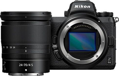 Nikon Z6III Full Frame Mirrorless FX 6K Camera Body with NIKKOR 24-70mm F4 S Lens 1892 Bundle Including Deco Gear Photography Bag + Extra Battery + LED + Filters + Software Kit and Accessories in Saudi Arabia