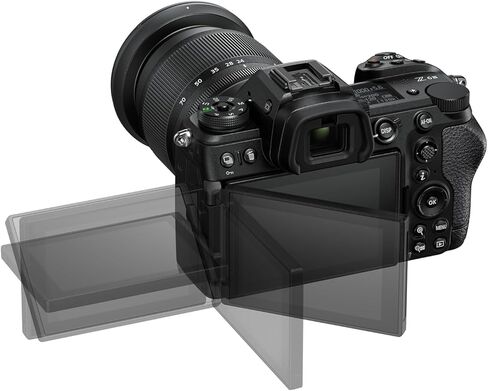 Nikon Z6III Full Frame Mirrorless FX 6K Camera Body with NIKKOR 24-70mm F4 S Lens 1892 Bundle Including Deco Gear Photography Bag + Extra Battery + LED + Filters + Software Kit and Accessories in Saudi Arabia