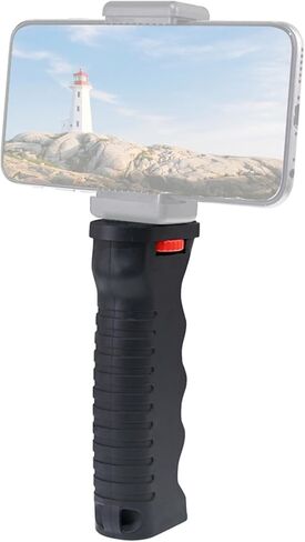 مثبت مقبض الكاميرا العالمي مع برغي 1/4 بوصة - متوافق مع نظارات الرؤية الليلية وكاميرات الحركة وكاميرات DSLR والهواتف الذكية - تصميم مريح لتجربة تصوير مريحة in Kuwait