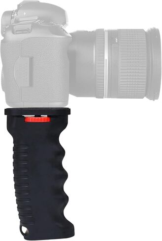 مثبت مقبض الكاميرا العالمي مع برغي 1/4 بوصة - متوافق مع نظارات الرؤية الليلية وكاميرات الحركة وكاميرات DSLR والهواتف الذكية - تصميم مريح لتجربة تصوير مريحة in Kuwait