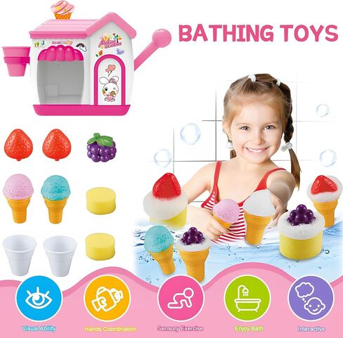 Crab Bath Bubble Machine, Bath Bubble Maker for Baby, Automatic Bubble Maker with 12 Songs, Bubble Maker Bathtime Shower Bath Toys for Toddlers 1-3 | Fun Bathtub Toy Gifts in Saudi Arabia