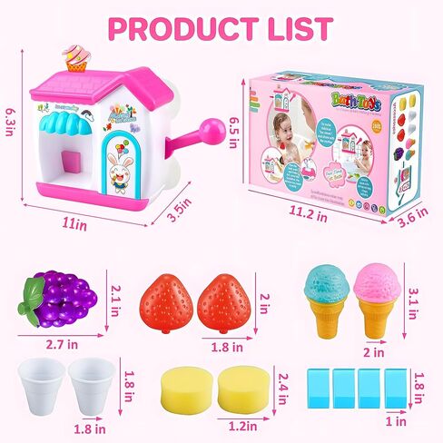 Crab Bath Bubble Machine, Bath Bubble Maker for Baby, Automatic Bubble Maker with 12 Songs, Bubble Maker Bathtime Shower Bath Toys for Toddlers 1-3 | Fun Bathtub Toy Gifts in Saudi Arabia
