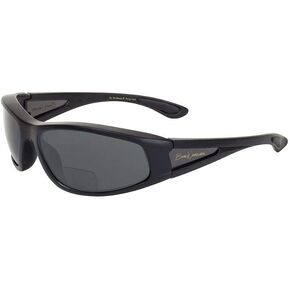 Global Vision Babe Winkelman Edition 2 Polarized Safety Sunglasses Black with Grey Bifocal Lens
