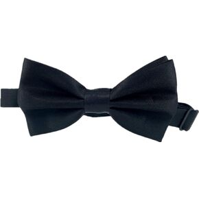 Classic Pre-Tied Bow Tie,Elegant Adjustable Pre-tied bow ties fit Formal Solid Tuxedo for Adults & Children