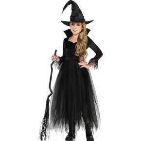 Amscan Enchanting Witch Costume For Girls - Large (12-14) - Magical & Unique Design Outfit, Perfect For Halloween, Costume Parties & More 1 Set