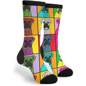 Women's Men's Fun Novelty Crazy Crew Socks