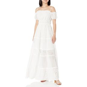 GUESS Women's Zena Long Dress