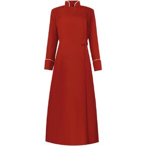 Amfcv Clergy Robes for Women Pastor Jackets Minister Coat Priest Robe Church Cassocks Costume