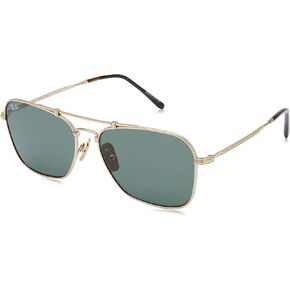 Ray-Ban RB8136 Caravan Titanium Square Sunglasses