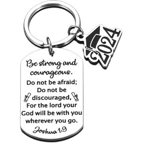 SYGUNAR Class of 2024 Graduation Gifts for Him Her Boys Girls Graduation Keychain for Women Men High School Senior College Graduation Gifts Religious Christian Grad Gift in Kuwait