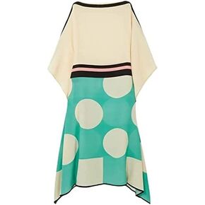 Digital Printed Satin Silk Kaftan for Women Casual Wear,Kurta, Beach wear Kaftan,Luxury Caftan top Regular wear Fancy Dress for Gift Women White