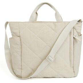 Women Large Quilted Tote Bag Lightweight Puffer Hobo Handbag Padding Shoulder Bag Nylon Padded Crossbody Bag Purse in Kuwait