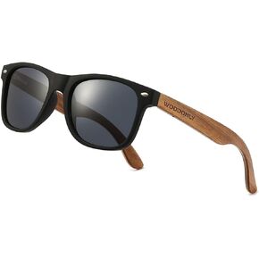 Classic Wood Polarized Sunglasses - Unique Gifts for Men, Practical Gift for Husband, Boyfriend, Father
