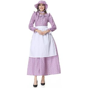 فستان نسائي رائد، زي استعماري تاريخي، فستان Prairie Amish للنساء in Kuwait