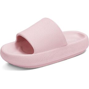 Cloud Slippers for Women and Men Bathroom Sandals Non-Slip Pillow Slippers Cushioned Thick Sole Shower Slippers…
