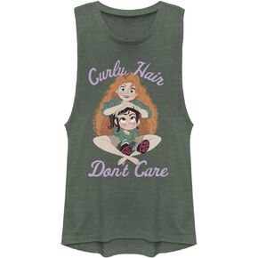 Disney Ralph Breaks The Internet Curly Merida Women's Muscle Tank