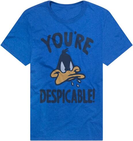 Popfunk Official Looney Tunes Catch Phrases Adult Unisex Classic Ring-Spun T-Shirt Collection in Kuwait