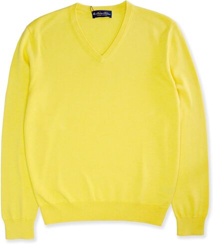 Brooks Brothers Mens Supima Cotton V-neck Sweatshirt Sweater, in Saudi Arabia
