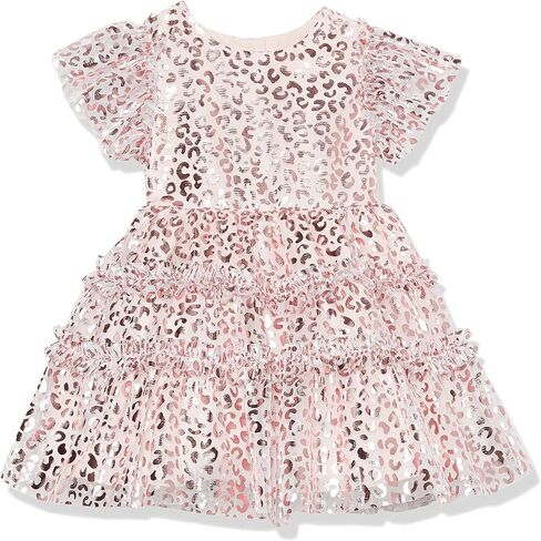 PIPPA & JULIE Girls' Sleeveless Party Dress, Fit & Flare Silhouette, Cute Pattern Styles in Kuwait